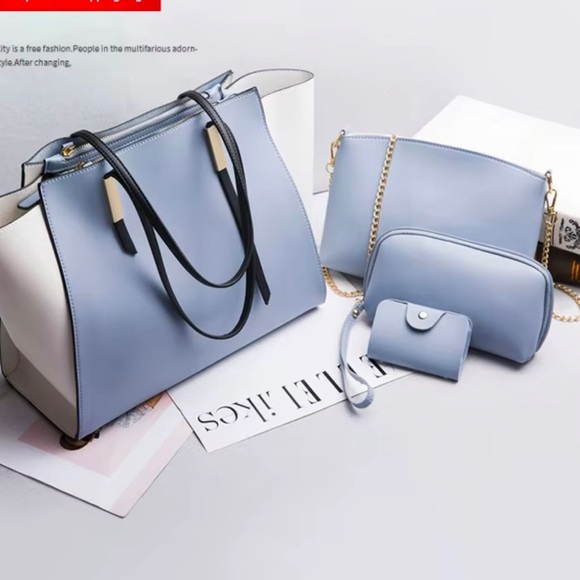 #008 (BLACK) Crossbody & Pouch Bag ONLY - Picture 7 of 7